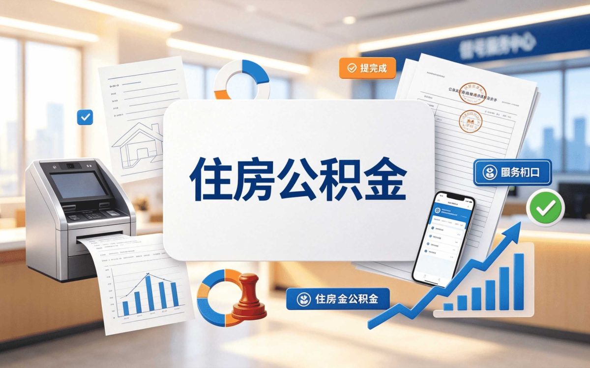 深圳在职公积金提取办理指南容易白跑